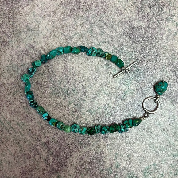 Turquoise Beaded Bracelet - Picture 1 of 5
